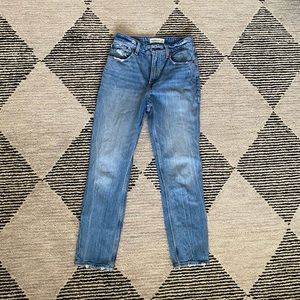 Abercrombie and Fitch Curve Love Mom Jeans